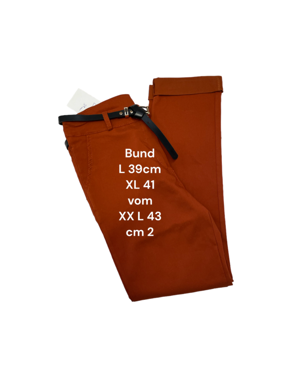 Stretchhose rost Größe L, XL