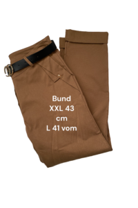 Stretchhose braun Größe L