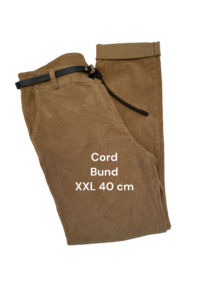 Cordhose braunbeige Größe XXL