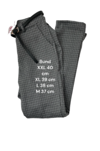 Hahnentritt Gemustert hose Größe M-XXL