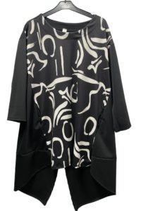 Tunika Pinguin zipfelig Größe 46-48