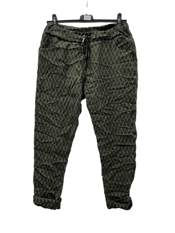 Stretchhose one Size, Größe ca. 44/46, Bund ungedehnt 40 gedehnt 50 – Bild 2