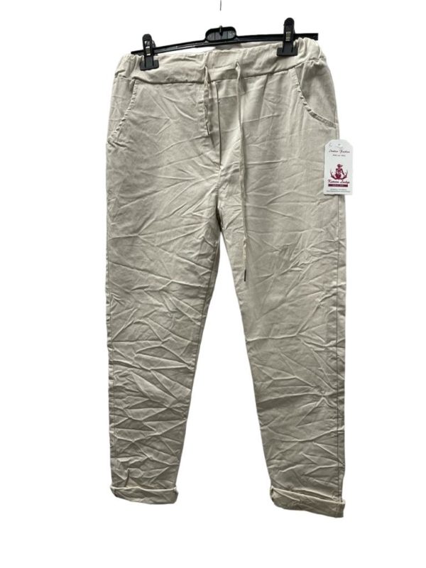 Stretchhose in verschiedenen Farben Größe ca. 44/46 Bund ungedehnt 40 cm gedehnt 50 cm – Bild 2