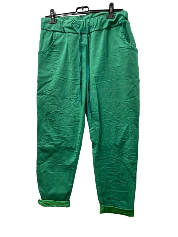 Stretchhose rot Größe XL 46/48 Bund ungedehnt 48 gedehnt 55 – Bild 2