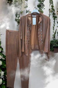 Lederoptikkombi braun Magna Größe 40-58