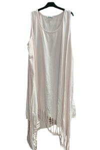 Cut out Tuniken mit einem AA von 70 cm - weiß