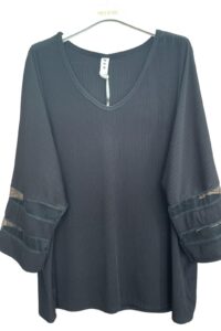 Oberteil schwarz AA 63 cm Länge 74 cm