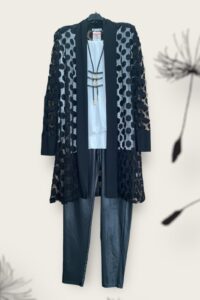 Magna Kombi mit Lederoptikhose in allen Größen erhältlich 40-58