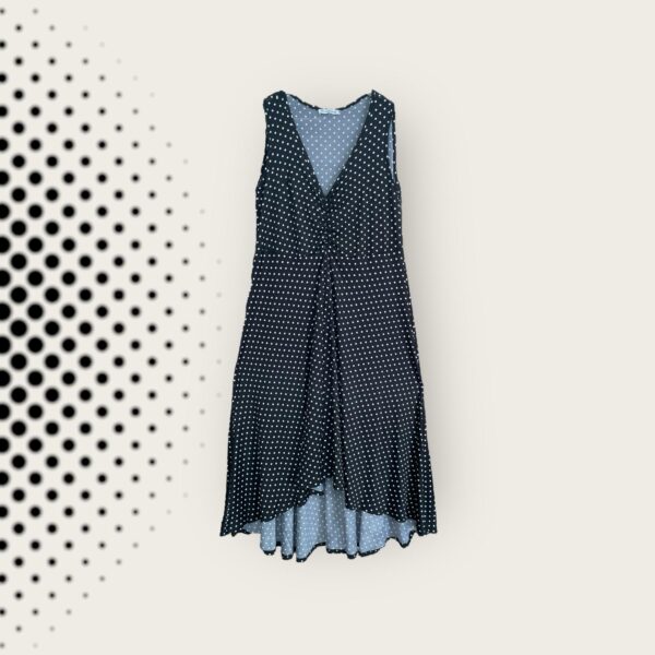 Magna Vintage Kleid schwarz 44/46 AA 51 cm