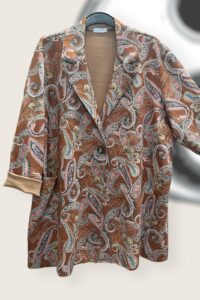 Velour Jacke AA 75 cm, Länge 90 cm