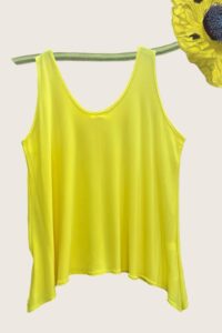 Magna Top zipfelig in gelb 40-58