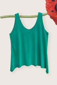 Magna Top zipfelig in grün 40-58