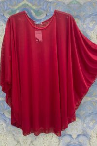 Magna Oversized Tunika in rot