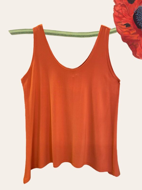 Magna Top zipfelig in orange 40-58