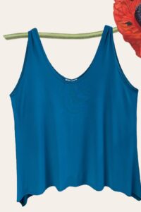 Magna Top zipfelig in petrol 40-58