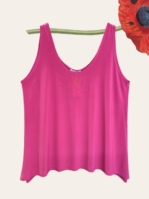 Magna Top zipfelig in pink 40-58