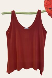 Magna Top zipfelig in rost 40-58