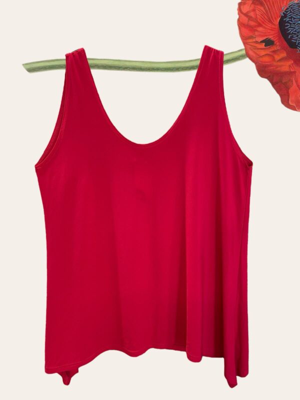 Magna Top zipfelig in rot 40-58
