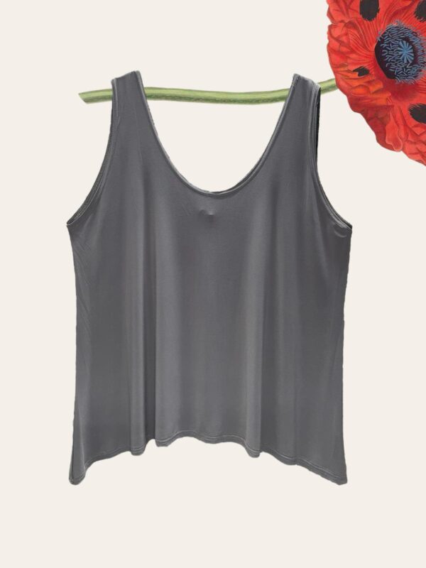 Magna Top zipfelig in taupe 40-58